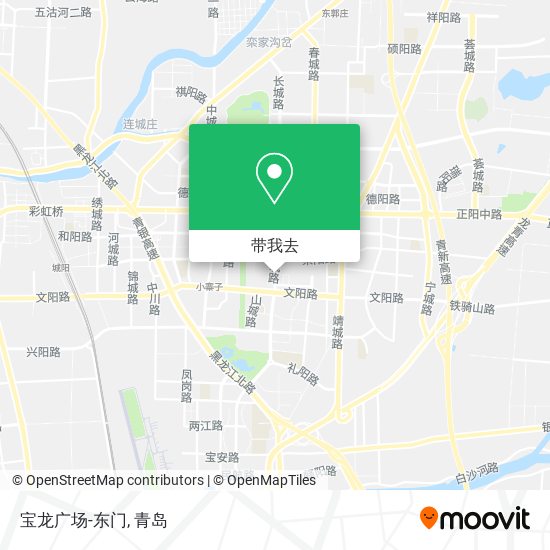宝龙广场-东门地图