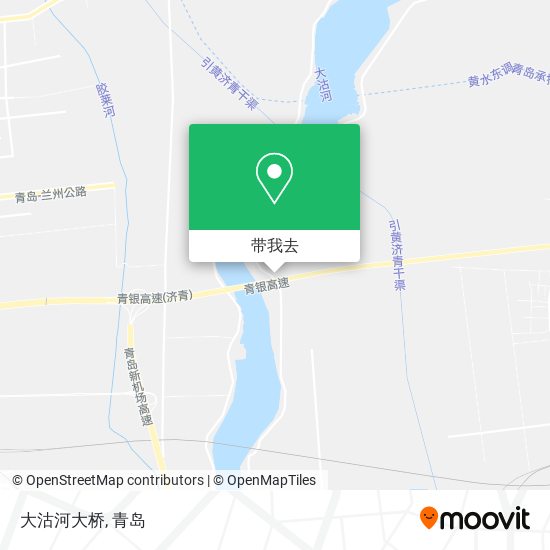 大沽河大桥地图