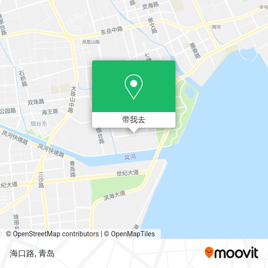海口路地图