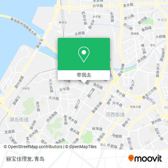丽宝佳理发地图