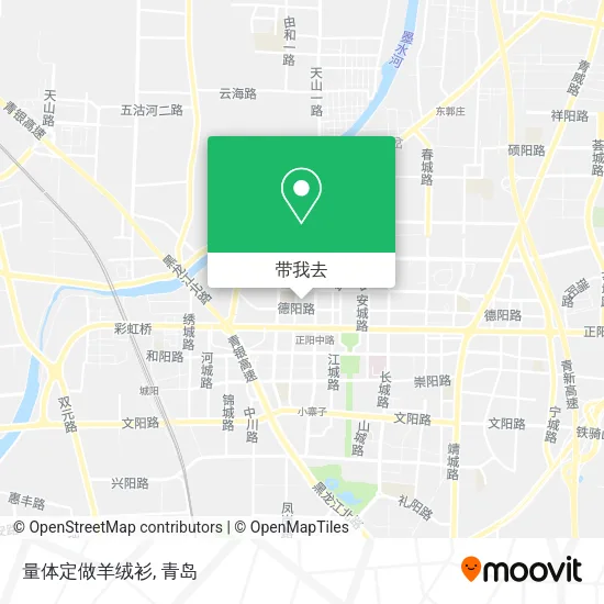 量体定做羊绒衫地图