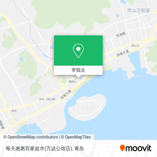 每天惠惠百家超市(万达公馆店)地图
