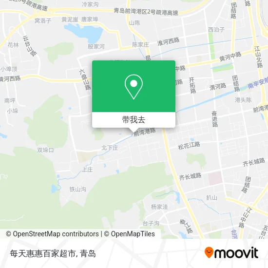 每天惠惠百家超市地图