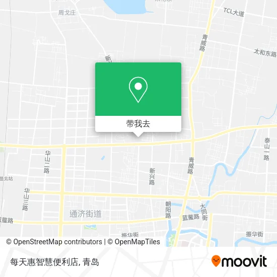 每天惠智慧便利店地图