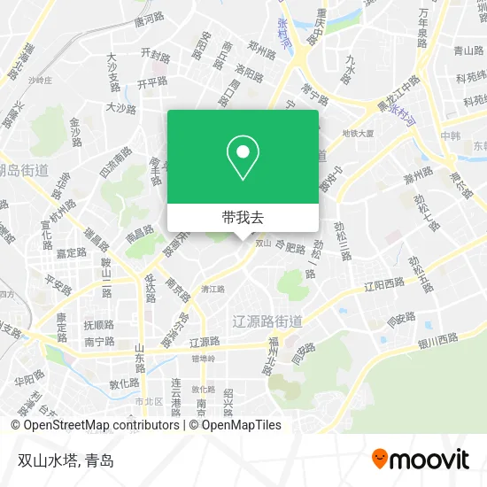 双山水塔地图