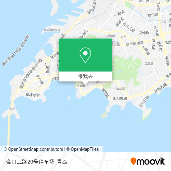 金口二路20号停车场地图