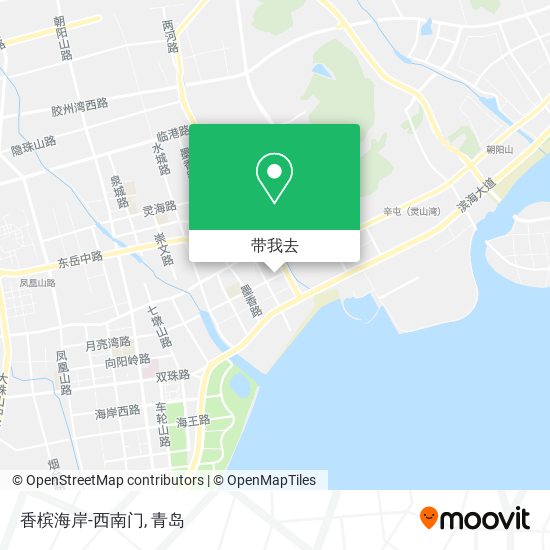 香槟海岸-西南门地图