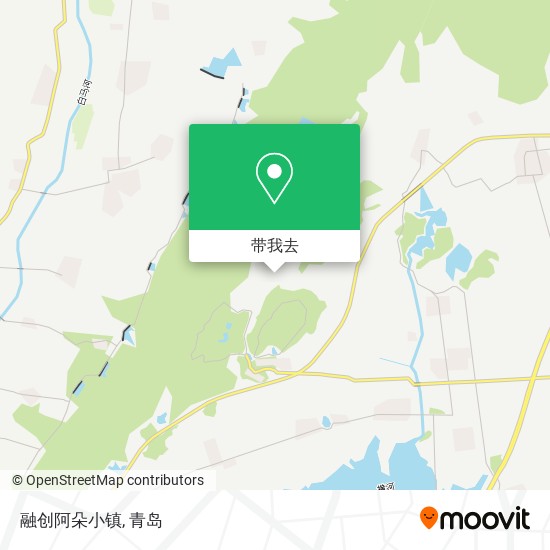 融创阿朵小镇地图