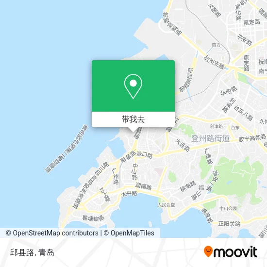 邱县路地图