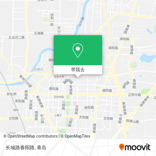 长城路春阳路地图