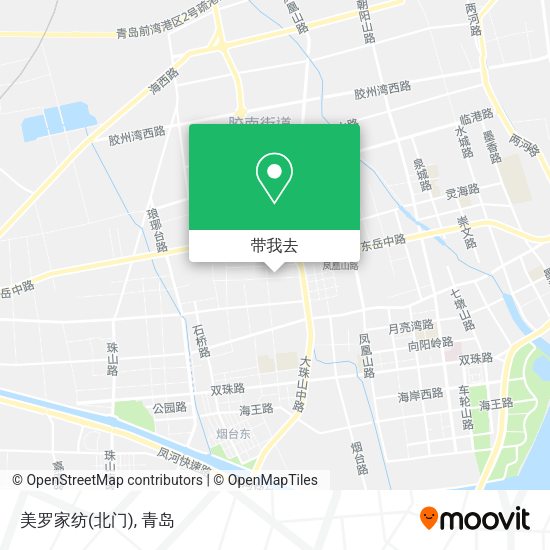 美罗家纺(北门)地图