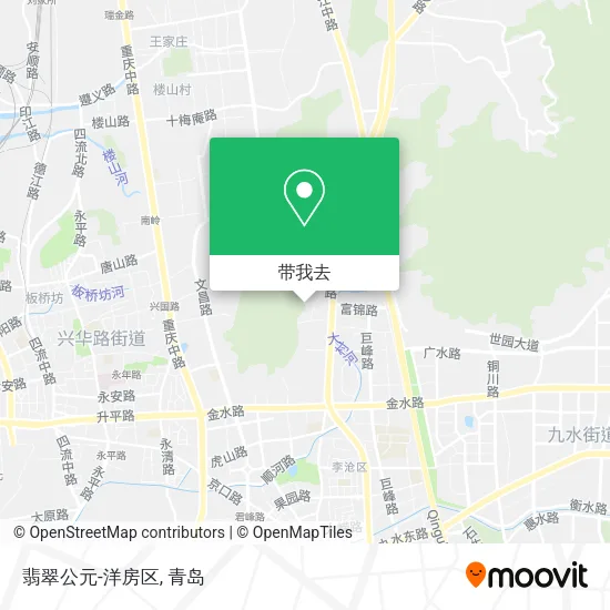 翡翠公元-洋房区地图