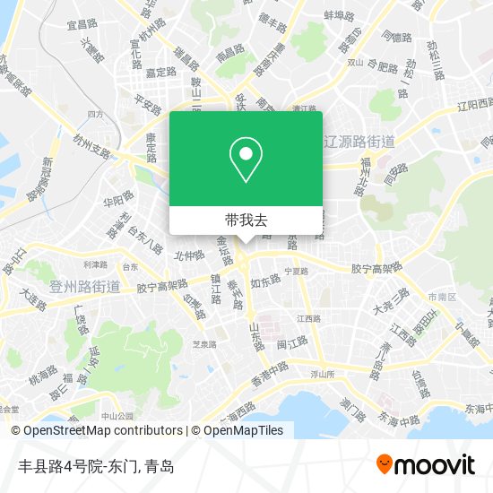 丰县路4号院-东门地图