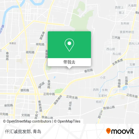 仟汇诚批发部地图