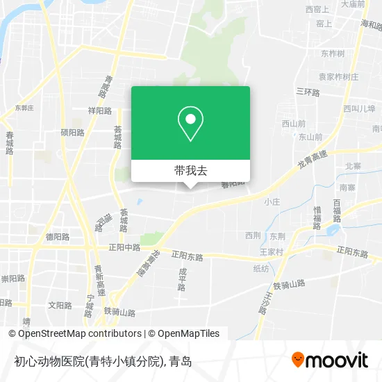 初心动物医院(青特小镇分院)地图