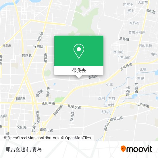 顺吉鑫超市地图