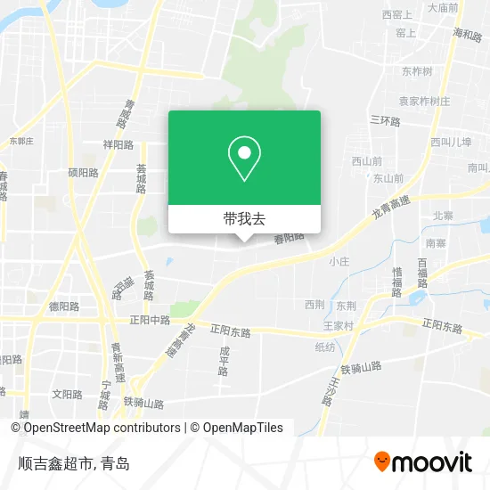 顺吉鑫超市地图