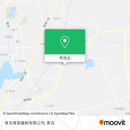 青岛青新建材有限公司地图