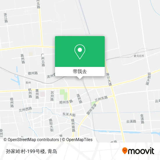 孙家岭村-199号楼地图
