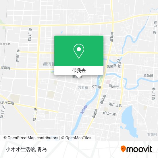 小才才生活馆地图