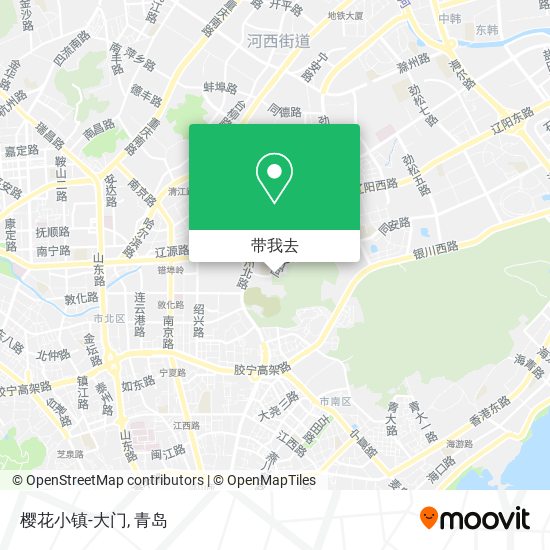 樱花小镇-大门地图