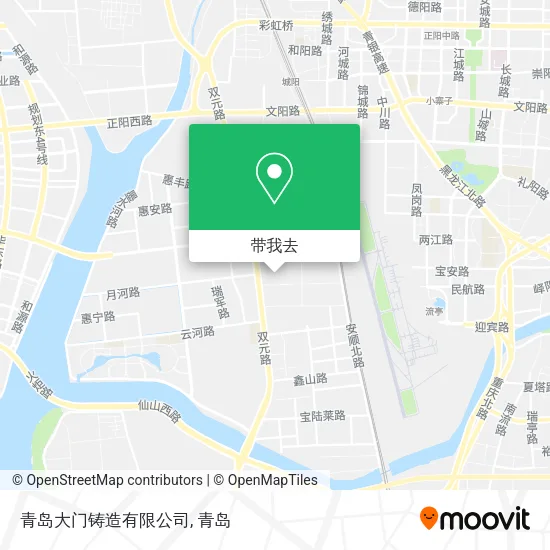 青岛大门铸造有限公司地图