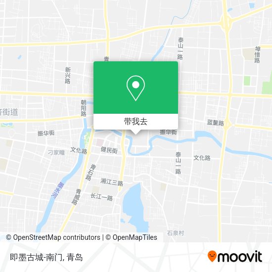即墨古城-南门地图