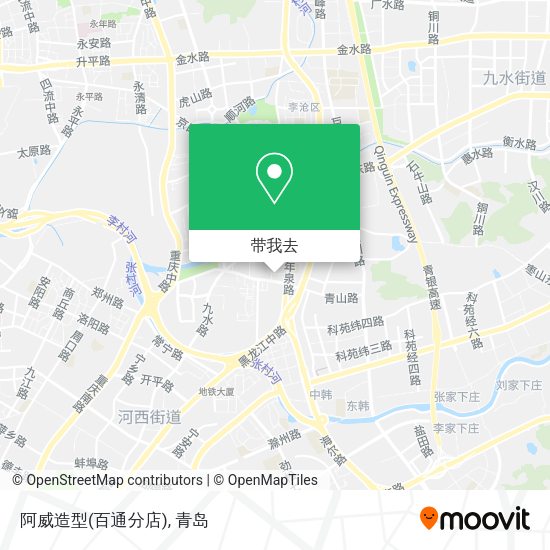阿威造型(百通分店)地图