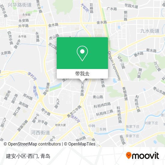 建安小区-西门地图