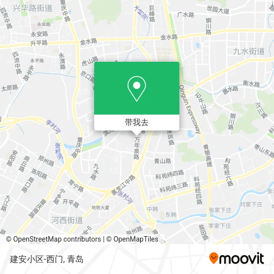 建安小区-西门地图