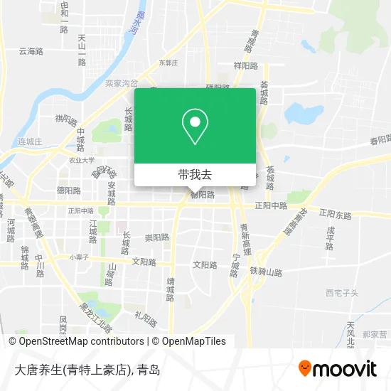 大唐养生(青特上豪店)地图