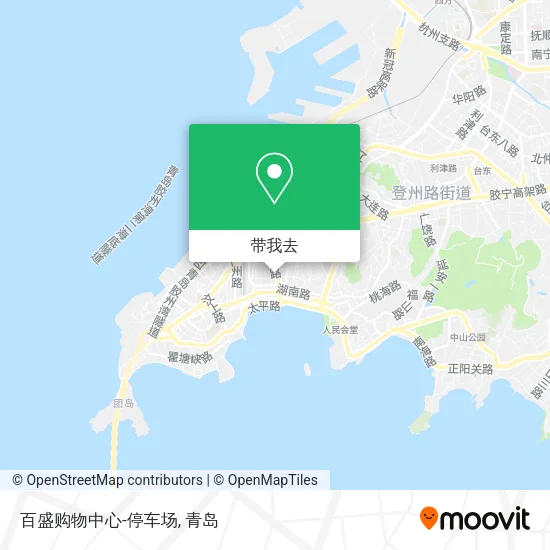 百盛购物中心-停车场地图
