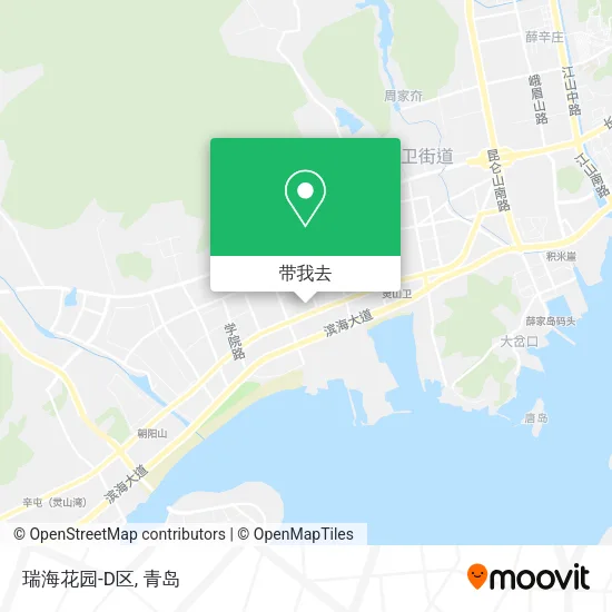 瑞海花园-D区地图