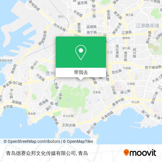 青岛德赛众邦文化传媒有限公司地图