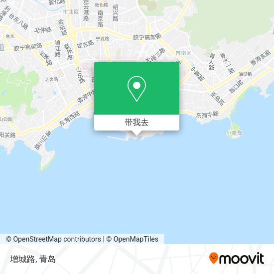 增城路地图