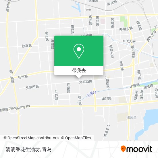 滴滴香花生油坊地图