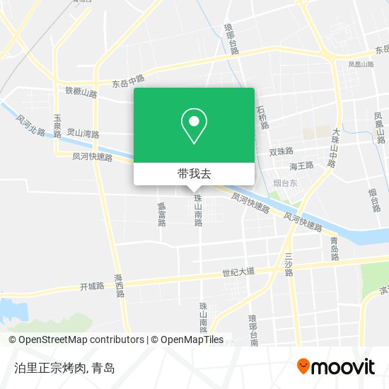 泊里正宗烤肉地图