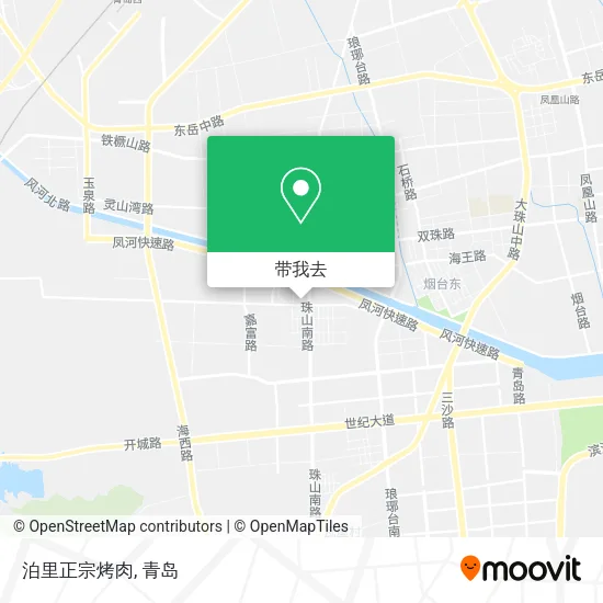 泊里正宗烤肉地图
