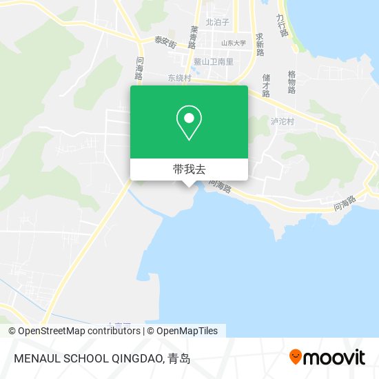 MENAUL SCHOOL QINGDAO地图