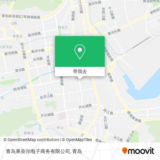 青岛果奈尔电子商务有限公司地图