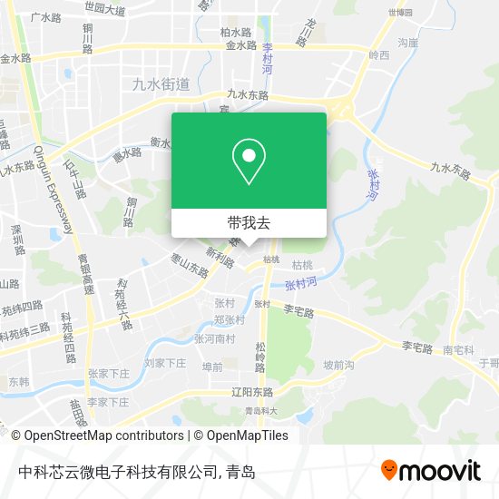 中科芯云微电子科技有限公司地图