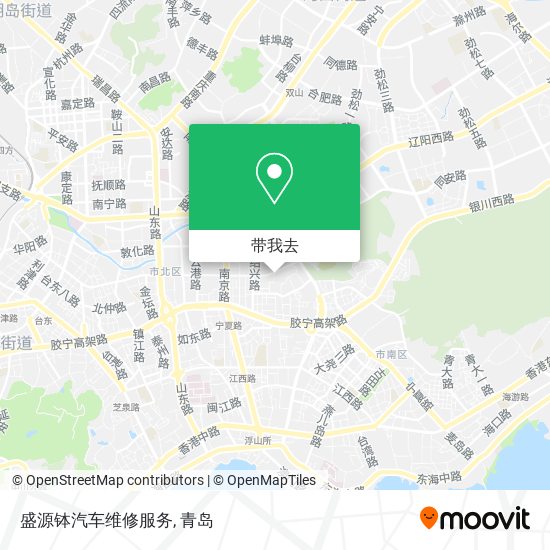 盛源钵汽车维修服务地图