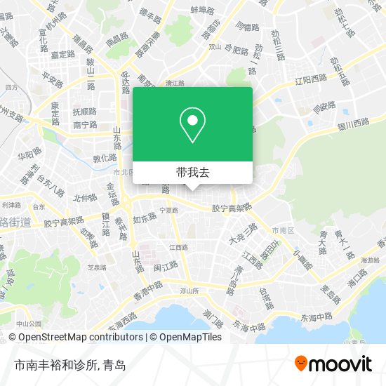 市南丰裕和诊所地图