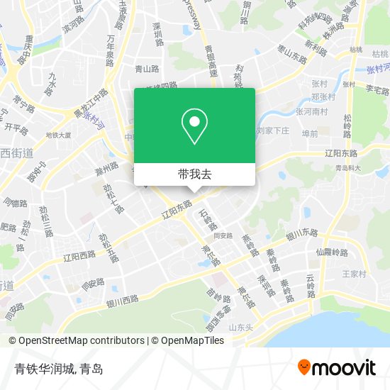 青铁华润城地图
