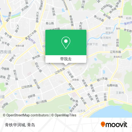 青铁华润城地图