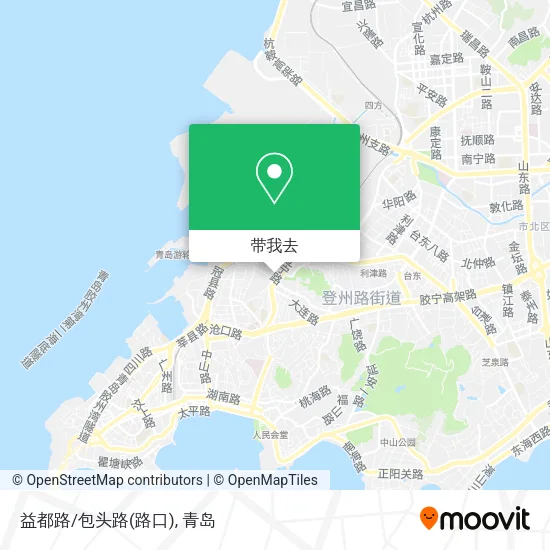 益都路/包头路(路口)地图