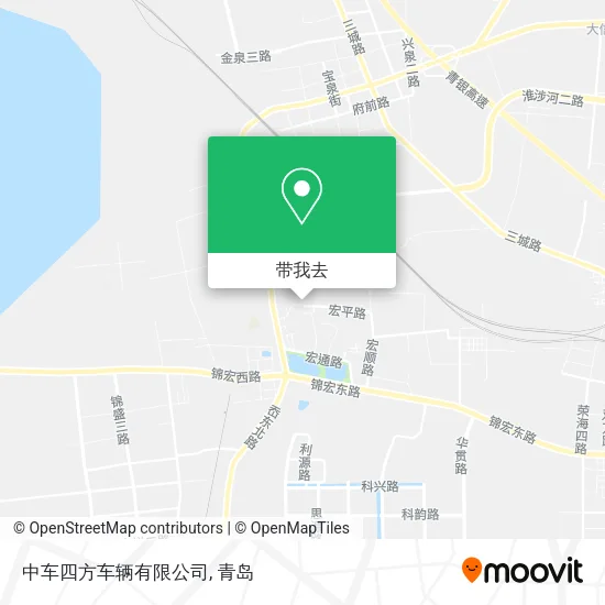 中车四方车辆有限公司地图