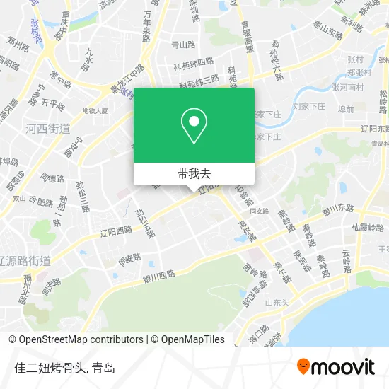 佳二妞烤骨头地图
