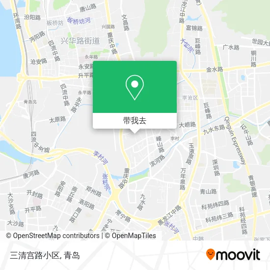 三清宫路小区地图