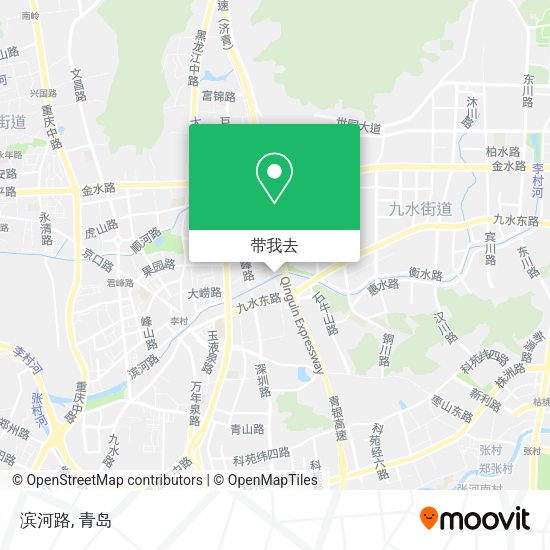 滨河路地图